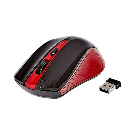 MOUSE PARA JOGOS SEM FIO G211 / G-211 PARA LAPTOP/PC VERMELHO